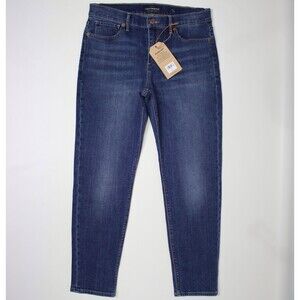 NWT $99 Lucky Brand Brooke Crop Medium Wash Jeans Women’s Size 10/30 (J4)